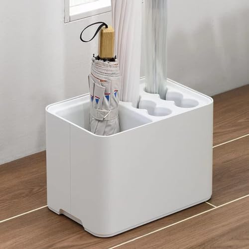 YMJOGGUE 傘立て 10本挿し アンブレラスタンド 傘入れ 傘収納 水受け皿着脱可能 コンパクト 玄関収納 ..