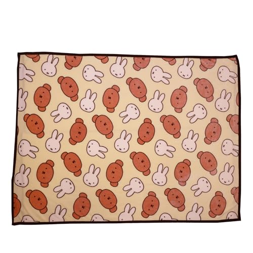 丸眞 毛布 ミッフィー ふたりでぬくぬく ブランケット ポリエステルマイヤー かわいい ふわふわ おしゃれ 防寒グッズ 5885006200