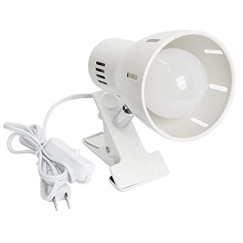 Rakuten - Dotoy クリップライト led E26 led 電球付き 60w形相当 800lm 9W 昼光色 広配光 中間スイッチ付き 350°回転 読