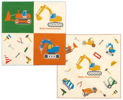 スケーターSkater お弁当クロス ランチクロス 子供用 2枚セット はたらくクルマ KB4WN-A