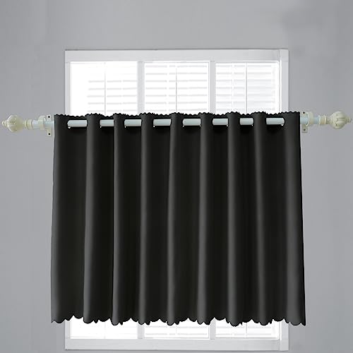 Yunlinhui一級遮光99.99%コーヒーカーテン、小窓遮光、断熱、保温省エネ、ファッション装飾に用い、紫..