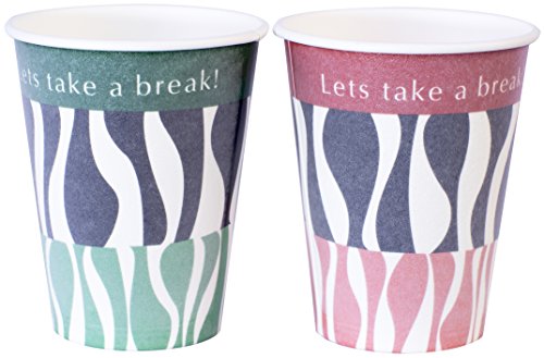 サンナップSunnapペーパーカップ デザイナーズストロングカップ 205ml 7oz 60個入2色込 C2060DD