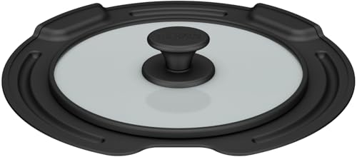 サーモス 取っ手のとれる鍋専用フタ ブラック KLJ-020 BK