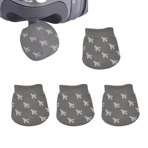 YFFSFDC 車輪ソックス スーツケース キャリーケース タイヤカバー ホイール用 カバー 簡単装着 保管時の床汚れを防止 転がり防止 車輪