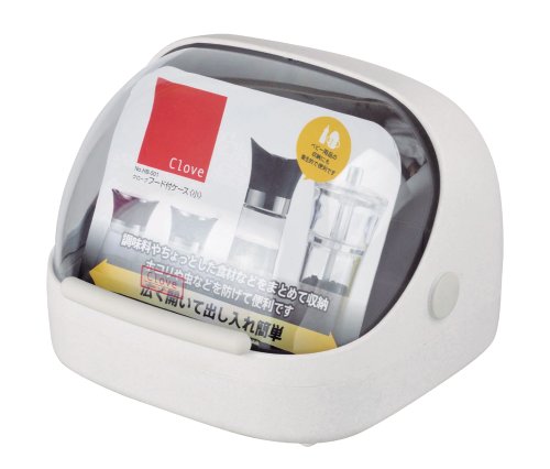 パール金属 クローブ フード付 ケース 小 日本製 HB-501 ホワイト