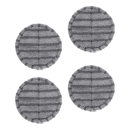 回転モップ 替えパッド 電動モップ替えパッド 床掃除替え 4枚入 モップパッド モップ 拭き掃除水拭き ..