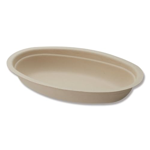 シモジマ HEIKO カレー皿 使い捨て 業務用 カレー容器 エコバンブーカレー皿 LZ-TYW01 20枚入り