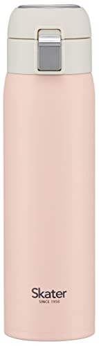 乐天商城 - スケーター 保温 保冷 ステンレス マグボトル 480ml ワンタッチオープン くすみピンク STOT3-A