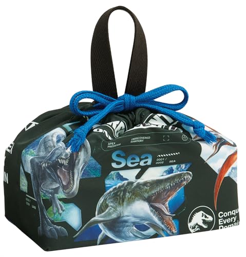 スケーターSkater 子供用 お弁当 ランチ巾着 巾着 袋 日本製 ジュラシックワールド リバース KB7SN-A