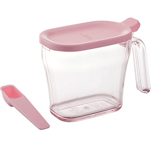 リス 調味料入れ 砂糖 塩 ピンク 440ml リベラリスタ クックポット スリム