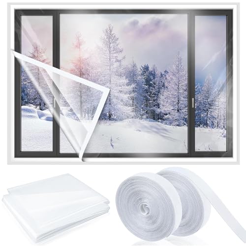 断熱シート 簡易窓ガラス断熱シート クリア 透明 結露防止 シート 省エネ DIY 工具不要 取り付け簡単 エコ 節電 寒さ対策 冷気防止 暖房