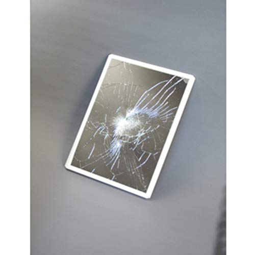 東プレ ミラー 浴室 L 飛散防止加工 取り付け ホワイト 約縦33×横25.4cm 安心仕様 ホテル 日本製 F-314 1枚入1個セット