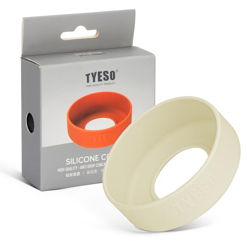 TYESO タンブラーカバー シリコン製 5色展開 タンブラー対応 保護用 底カバー 滑り止め・傷防止・騒音対策 真空断熱ボトル対応（KH01対