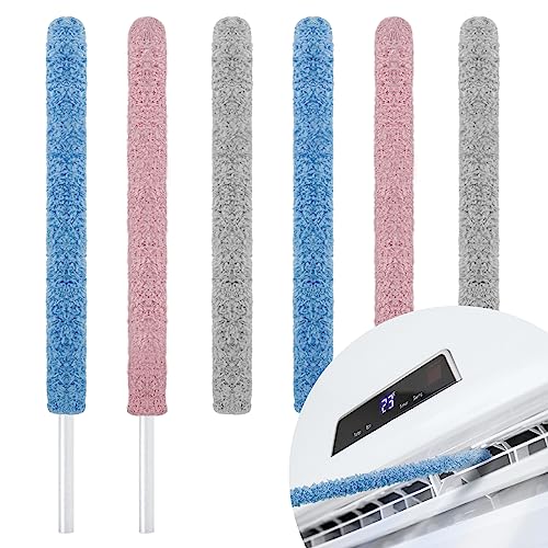 夢の物 6本入 隙間ブラシ ブラインド掃除 隙間クリーナー ホコリ取り 窓サッシ エアコン 掃除道具 ...