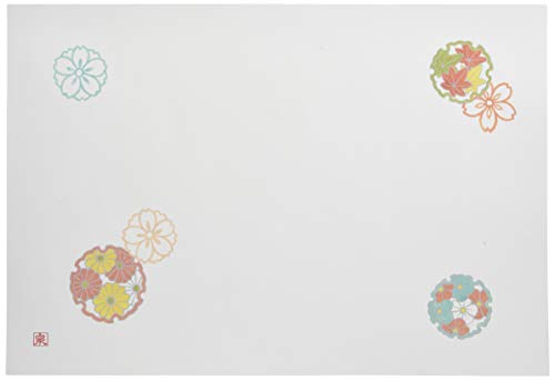 ホワイト/ワンサイズ/43309-21024・パッケージ個数:1・サイズ:約38×26cm・本体:約0.01g・本体:上質紙・生産国:日本●伝統的色豊かな絵柄が、お料理を、卓上を一層引き立てます。 ●食卓のにおしゃれな演出に。 ●来客時やお...