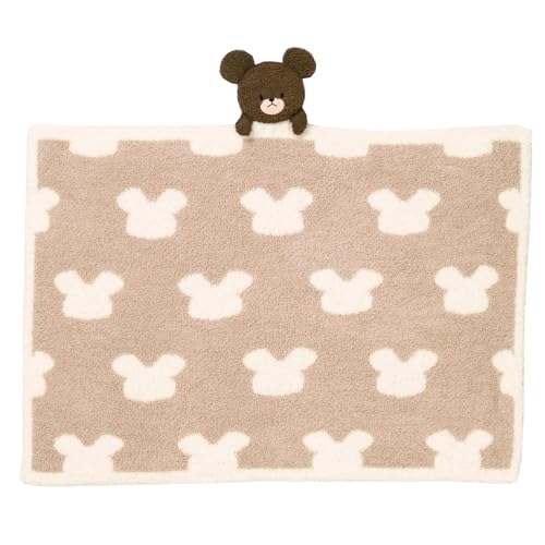 丸眞 マスコット付きブランケット くまのがっこう もふもふジャッキー かわいい ふわふわ ミット生地 おしゃれ 防寒グッズ 4335027500