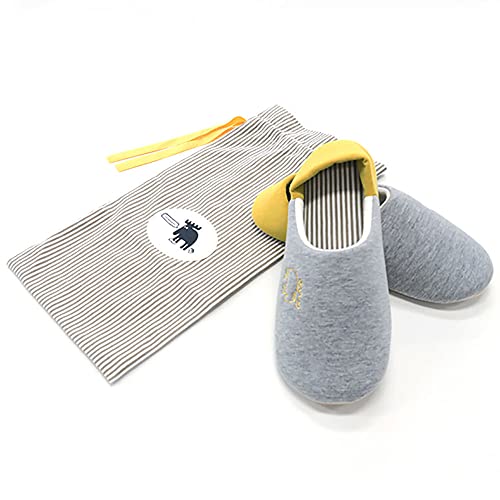 moz スリッパ袋付き M イエロー Y