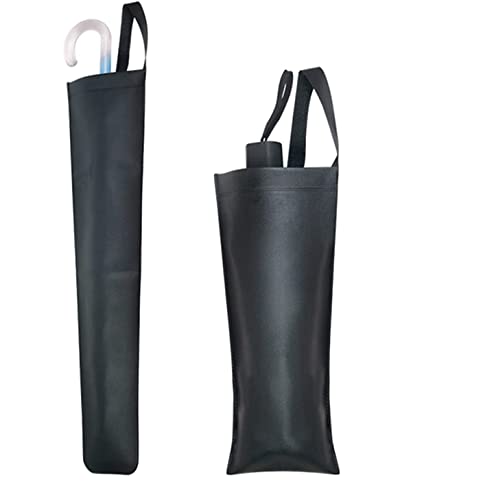 車用 レザー 傘入れ カバー アンブレラケース 最大2本収納 たまった水捨て簡単 シート