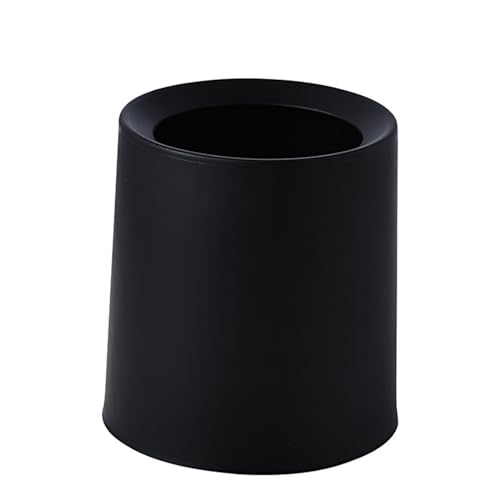 ETRAVEL 卓上ゴミ箱 デスクトップ ゴミ入れ ゴミ袋 隠せる ミニ 2L 洗面所 寝室 オフィス 黒