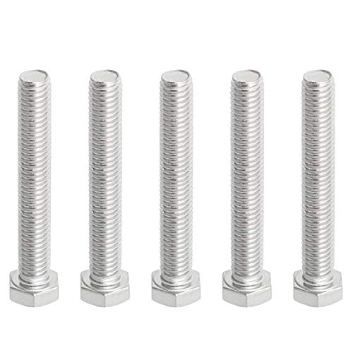 乐天商城 - Aopin M8 x 30mm 六角ボルトネジグレード 5.8 ステンレス鋼、ファスナー完全に機械ねじ込み SUS304 10 個