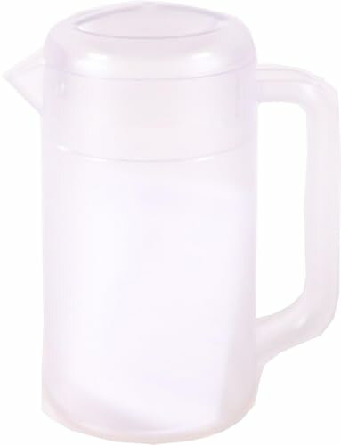 本間冬治工業 丸型ウォーターピッチャー クリアー ポリカーボネート樹脂 日本 PUO491A