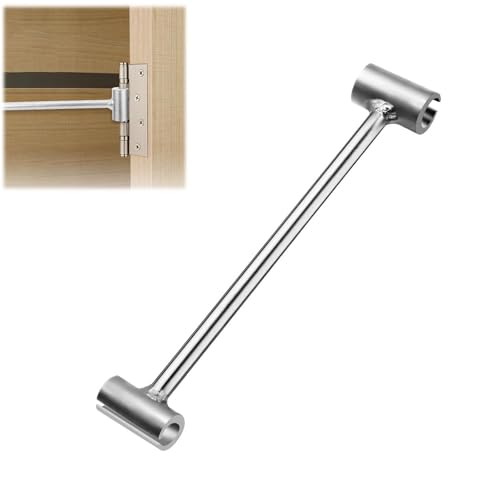 Rakuten - ドアヒンジレンチ 丁番起こし 多機能 ドアヒンジベンダー ドア 歪み 修理 軋み 調節 ドアヒンジ調整工具 ヒンジレンチ 大工 ドア丁番 扉 メ