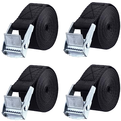 YAPJEB 荷締めベルト 荷物ベルト ラッシングベルト タイダウンベルト 1m 1.5m 2m 3 ...