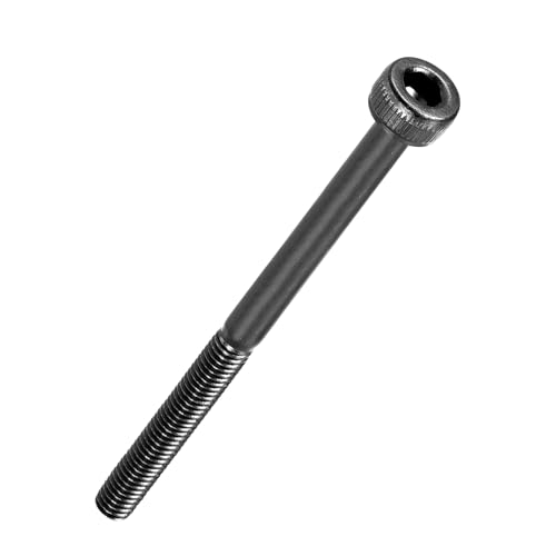 Kozelo 50本 六角穴付き 小ネジ M3 x 40mm 合金鋼 半ネジ キャップスクリュー 黒染め 12.9級 内部六角..