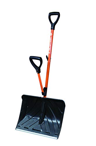 YARD FORCE スノースコップ 跳ね返る取っ手付き てこの原理 大雪対策 雪対策 ハンドル YFSS-C01