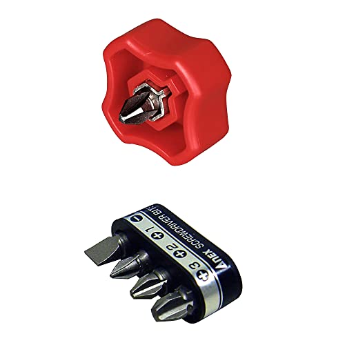 アネックスANEX ドライバー 差替式 スタービー マグドラ22 ビット5本組 No.59-5B