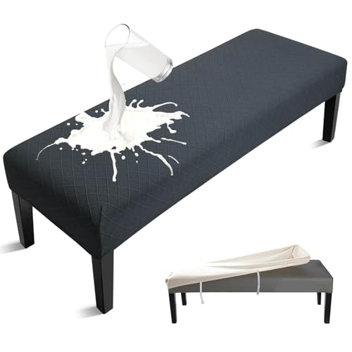 §zz．luxiベンチカバー ベンチシートカバー 長椅子カバー フィット 全面防水（TPU隔水分子膜）&取り付..