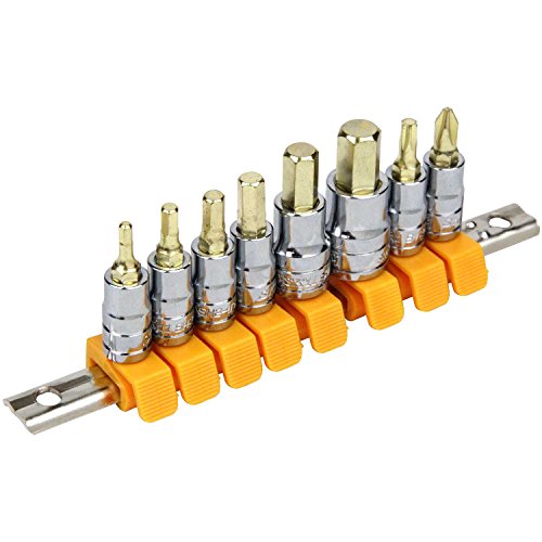 Rakuten - SK11エスケー11 ソケットセット 差込角:6.35mm ヘックスビットソケット 8点組 差込角6.35mm SHS208BH