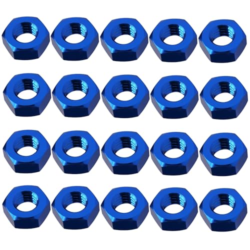 乐天商城 - DingtaiアルミナットM2 M3 M4 M5 M6 M8 アルミ六角ボルトキャップ超軽量ロックナットDIY用、ドローン用、おもちゃパーツ20