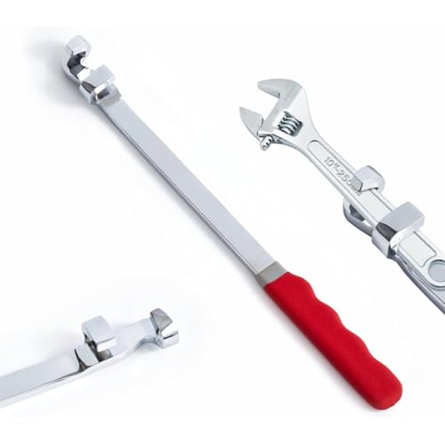 ZHLELEWZ レンチエクステンダーツールバー、トルクアダプターレンチエクステンション、エクストラロング15インチレンチエクステンション 最大