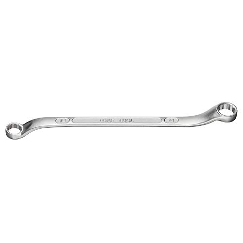 トネTONE ロングメカニックめがねレンチ45°×10° M44-1214 二面幅12×14mm