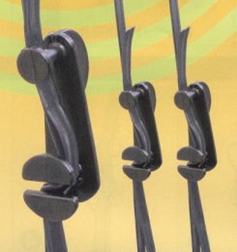 清水樹脂工業 クルクルバンド 小 50個入 ビニールハウス用ハウスバンド止め・締め具 Z