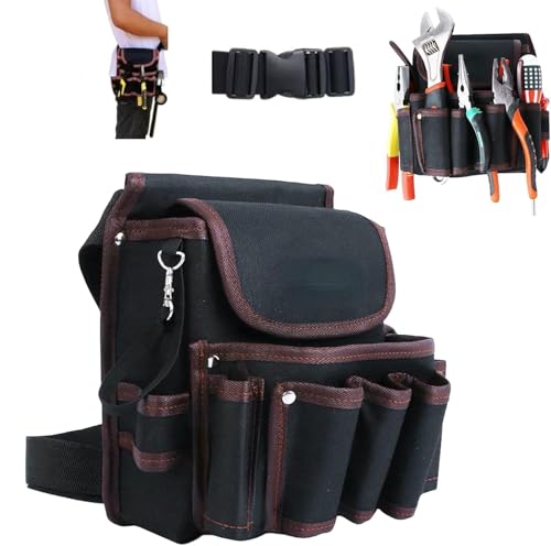 VorsiPro 工具バッグ ツールバッグ ウエストバッグ ツールポーチ ウエストポーチ ツール収納バッグ 工..