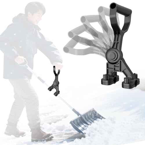 ACE LIGHTING 雪かきスコップ 補助ハンドル 除雪スコップ 取っ手 車載 雪ショベル 作業補助用持ち手 シャベル 雪?き 大雪対策 組