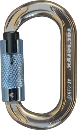 ロックテリクスRoc'Teryx クライミング 登山 カラビナ オーバルミニトリプルロック RTAF918KP