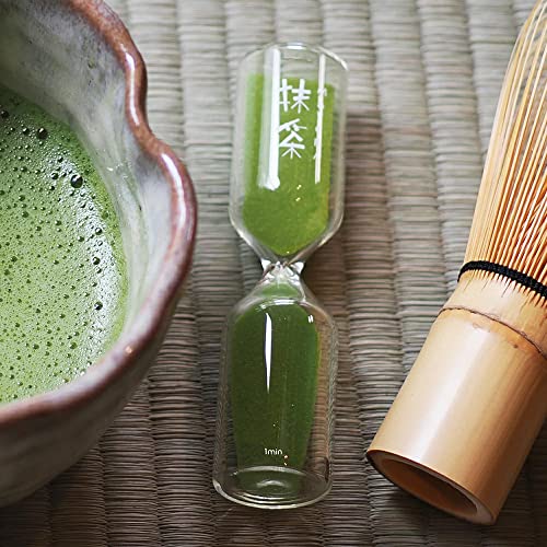 フロウズ 砂時計 1分計 カラー：抹茶