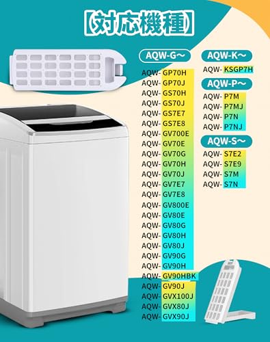 アクア 洗濯機 糸くずフィルター アクア用（AQUA LINT-52 サンヨー洗濯機用 フィルター aqua 洗濯機用 糸屑フィルター ゴミ取り