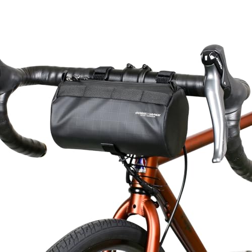 GORIXゴリックスフロントバッグ 自転車 防水 ロードバイク スマホ 1.5L 小型 小さめ ドラム おしゃれ ..