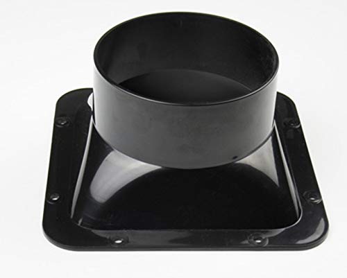 Rakuten - BATGXGO ダクトホース ダクトコネクター プラスチック フランジ 換気システム 配管部品用 100mm