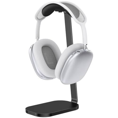 ブラック/-/X3・Color:ブラック・安定したアルミ合金製スタンド：ヘッドホンスタンドは主に3つのパーツで構成されています：アルミ合金製のサポートバー、ABS製のヘッドホンホルダー、アルミ合金＆ABS＆滑り止めシリコン素材のベース。 ヘッドホンを安定してサポートします。 ご注意：ワイヤレス充電には対応していません。・安定したサポート：ヘッドセット スタンドはヘッドセットの形状にマッチしています。 ヘッドバンドを効果的にサポートし、力が集中してヘッドホンが変形したり曲がったりするのを防ぎます。 表面はシリコンで覆われており、ヘッドホンをしっかりとソフトにサポートします。 ヘッドホンを良好な状態に保ちます。・傾斜デザイン：アップグレードされたヘッドフォンスタンドは傾斜デザインです。 これにより、ヘッドホンを自由に置くことができ、より便利に収納できます。 Smart Case付きのAirPods Maxに対応。・幅広い互換性：ほとんどのヘッドホンに対応。 アルミニウムヘッドフォンスタンドの重量は約235gで、耐荷重が強く、倒れにくいです。 Bluetoothヘッドホン