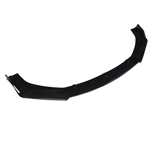 保護 耐衝撃性に ユニバーサルフロントスポイラーボディキット3個入り、ABS製、高い接着力、キズ防止、..
