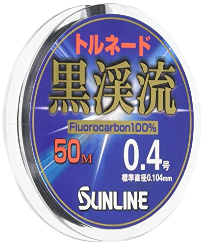 Rakuten - サンラインSUNLINE フロロカーボンライン トルネード黒渓流2 50m 0.4号 ブラック
