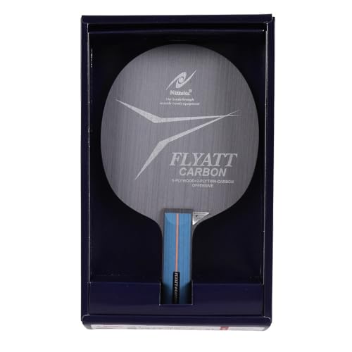ニッタクNittaku 卓球 ラケット フライアットカーボン シェークハンド 攻撃用 特殊素材入り ストレート NC-0360
