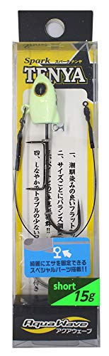 ショート#TE1 グロー/-/-・Weight:15g潮の流れに馴染ませやすいフラットヘッドタイプを採用、フック位置を下げヘッドとベイトの一体感を高めています。ヘッドサイズごとに重量バランスを最適化させており、水平気味のナチュラルアクションがタチウオを誘います。ヘッド下部のスペシャルパーツはエサ巻き線を留めやすい形状で、生エサや専用ワームを美しくセットすることができます。