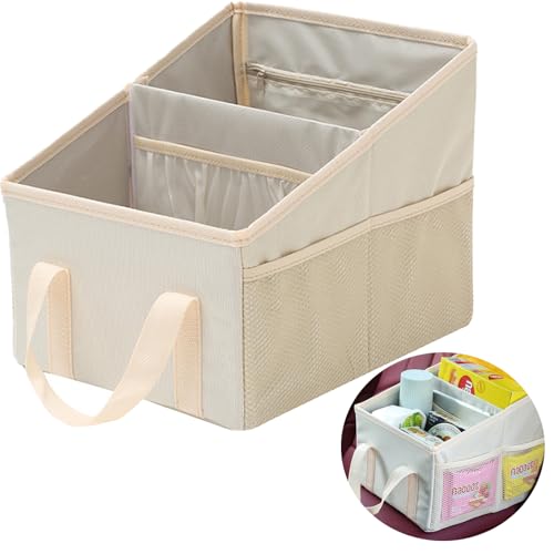 Xnuoyo 車用収納ボックス トランクボックス 助手席収納 折り畳み式 大容量 車用 収納ケース 軽量 防水 滑り止め 衣類 おもちゃ 書籍収