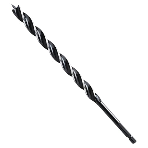 乐天商城 - 木工用ドリルビット 6.35mm六角軸 F型（ビット径6mm-32mm）ショート電動工具全長230-600mm木工用 穴あけドリル オーガードリ